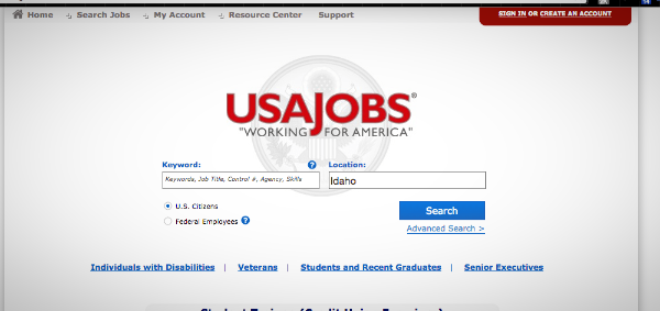 Usajobs The Federal Governments Official Employment Site Web News